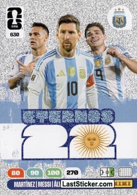 Lautaro Martínez / Lionel Messi / Julián Alvarez